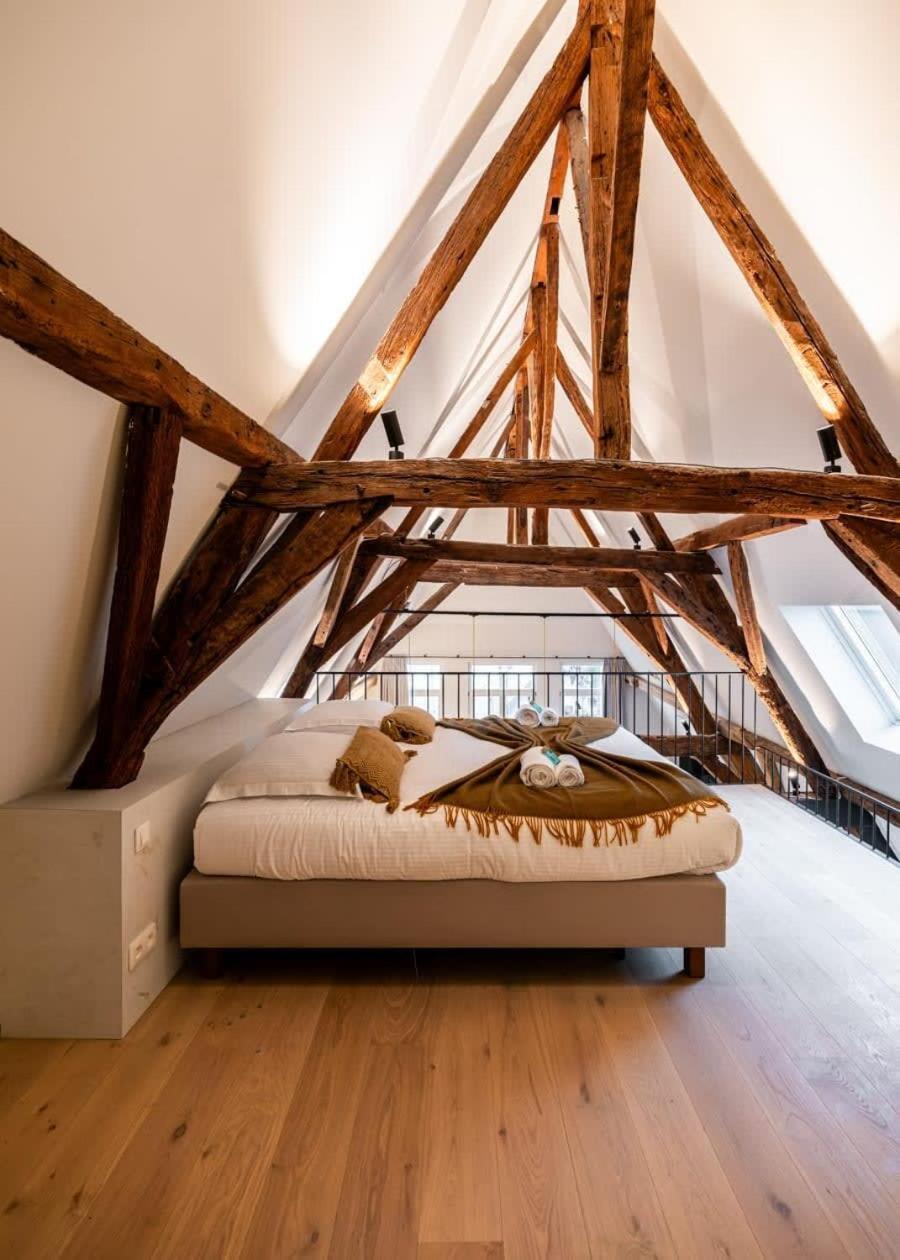 Apartment Huswell - City-view Loft With Wooden Beams And Mezzanine *