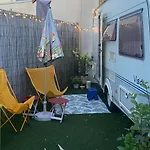 Gardencaravan Near Ghent In Green Area