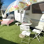 Gardencaravan Near Ghent In Green Area