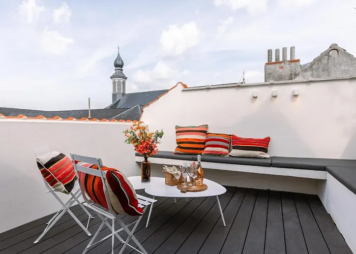 Duplex-Apartment With Terrace On Top Location In Ghent