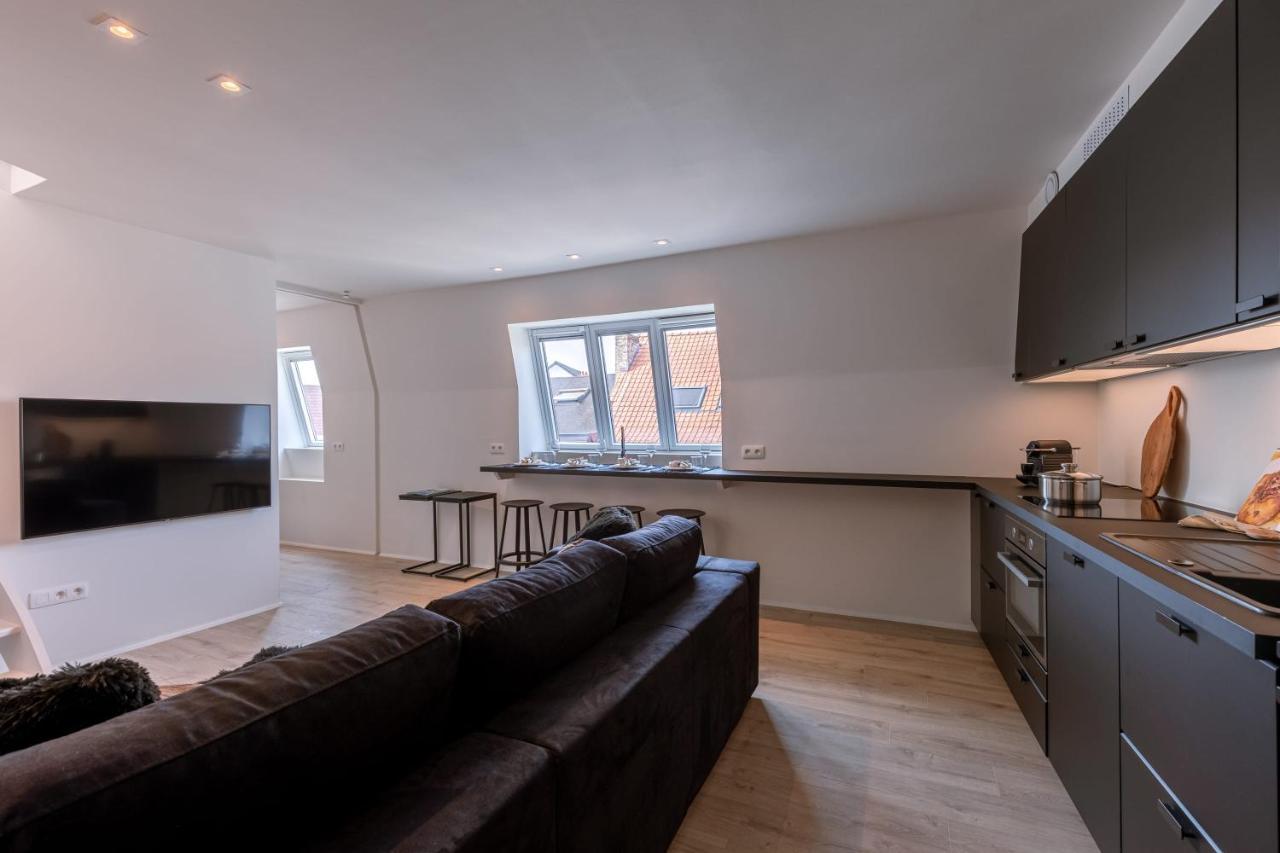 Duplex-apartment With Terrace On Location In Apartment Gent