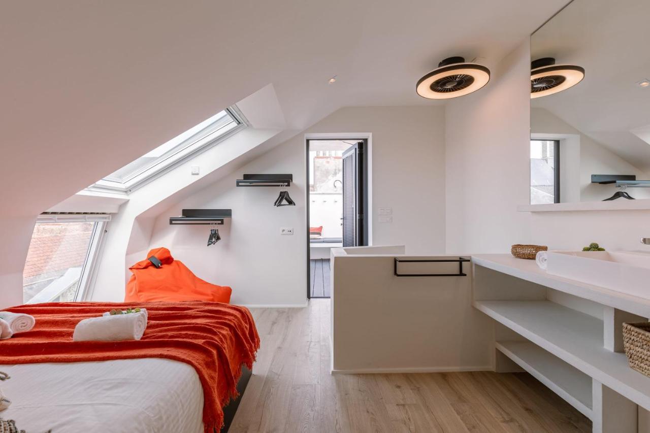 Duplex-apartment With Terrace On Location In Apartment Gent