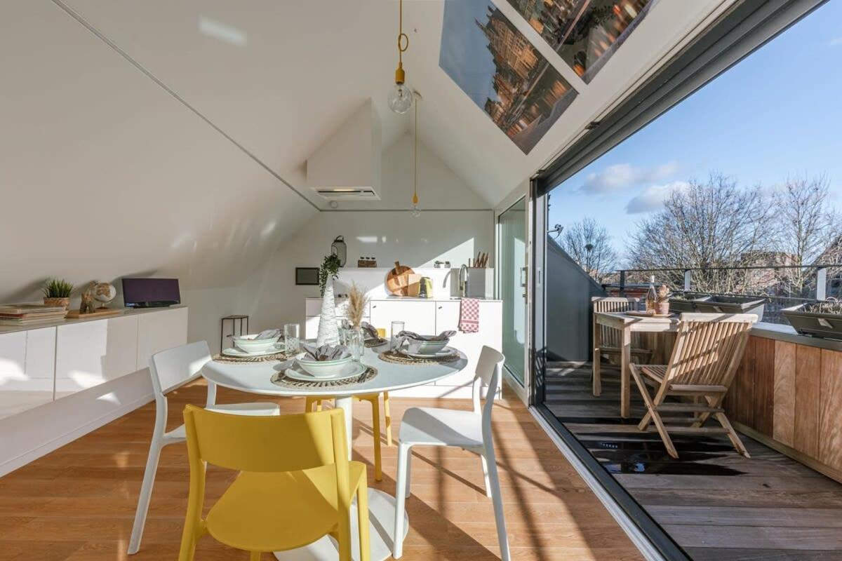 Apartment Huswell - Bright Overlooking The 3 Towers Of Ghent