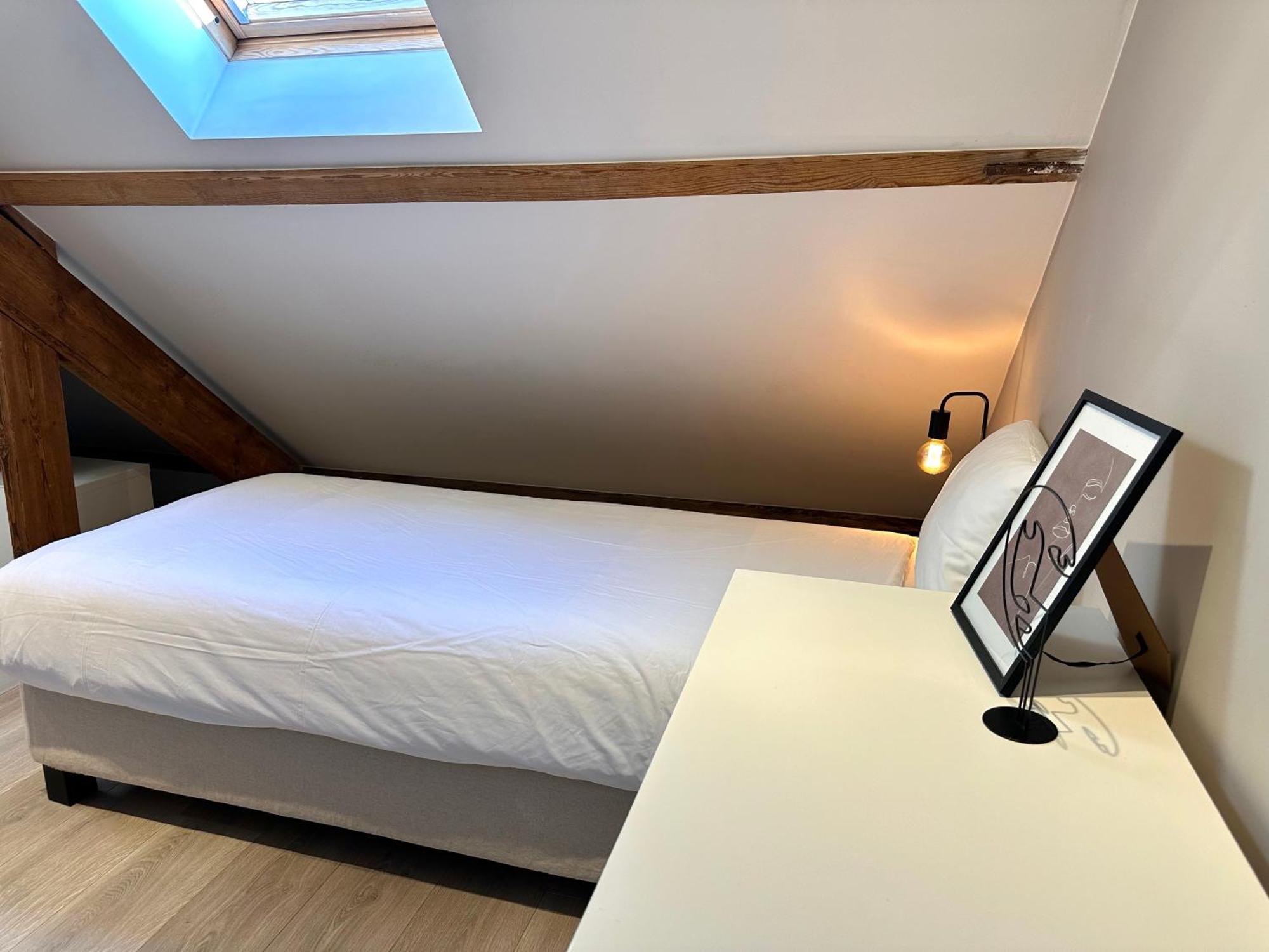 Apartamento Penthouse With Airconditioning And Big Terrace, Close To Sint-pieters Station And Centre Gante