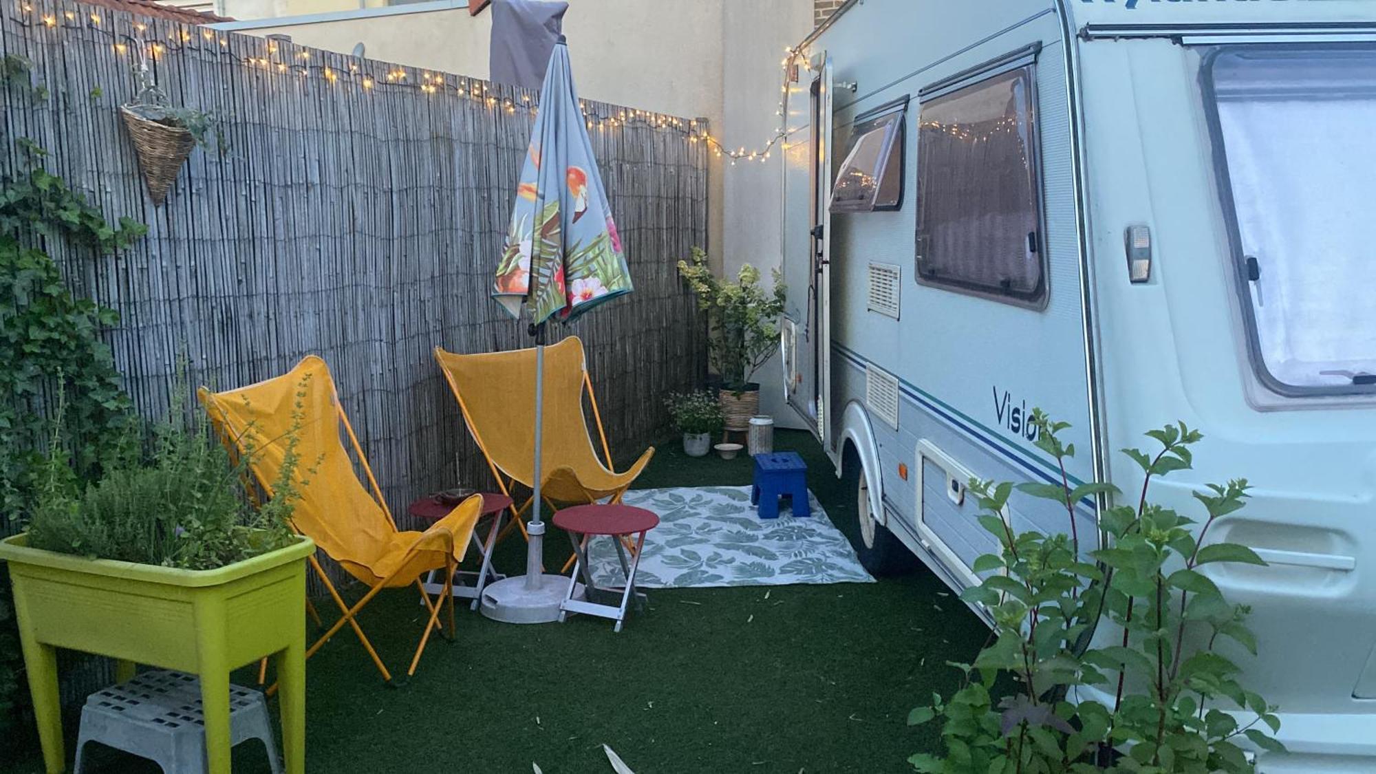 Gardencaravan Near In Green Area *