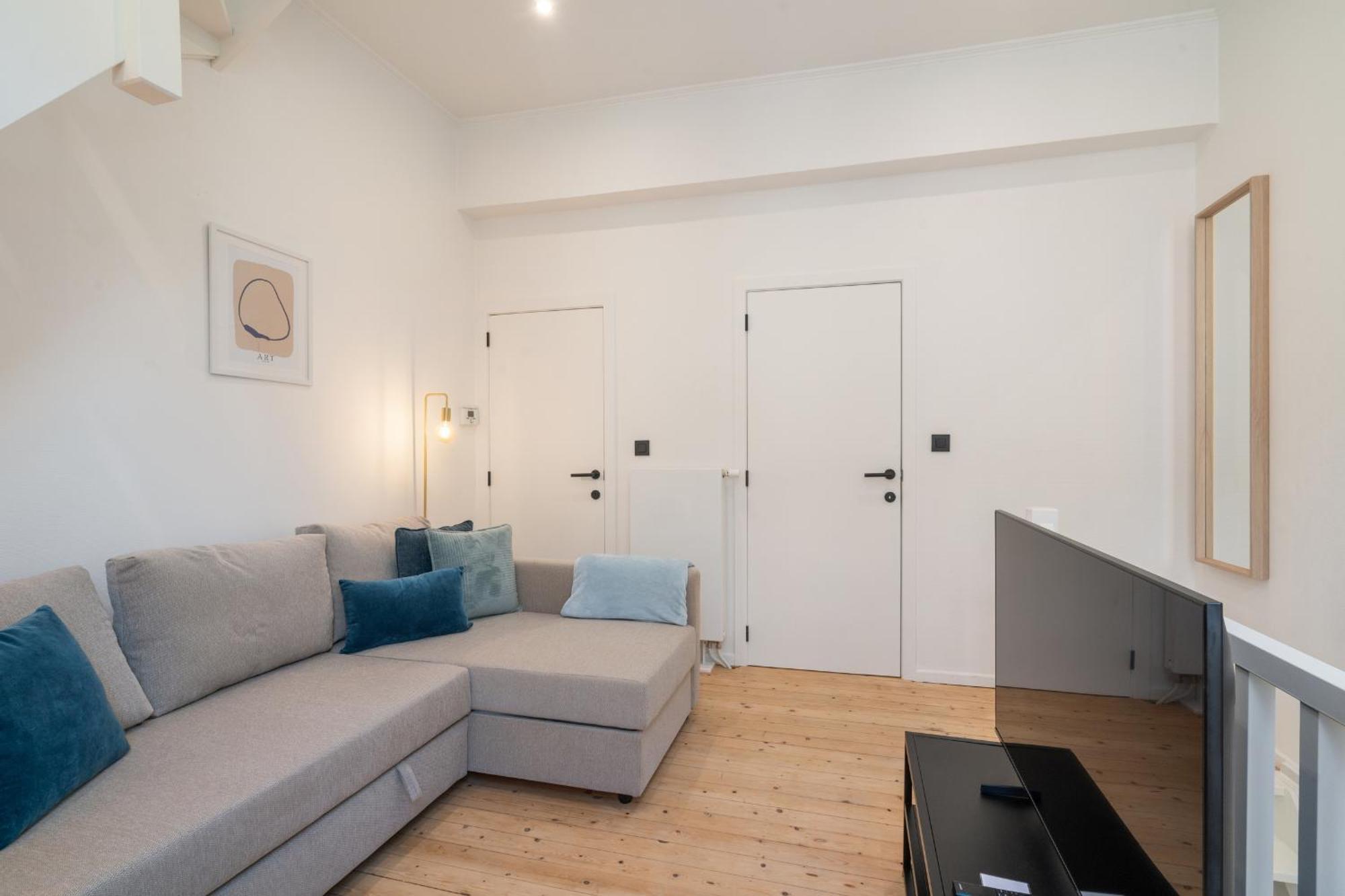 Apartment Gezellig, Knusse En Gerenoveerde Rijwoning 4p