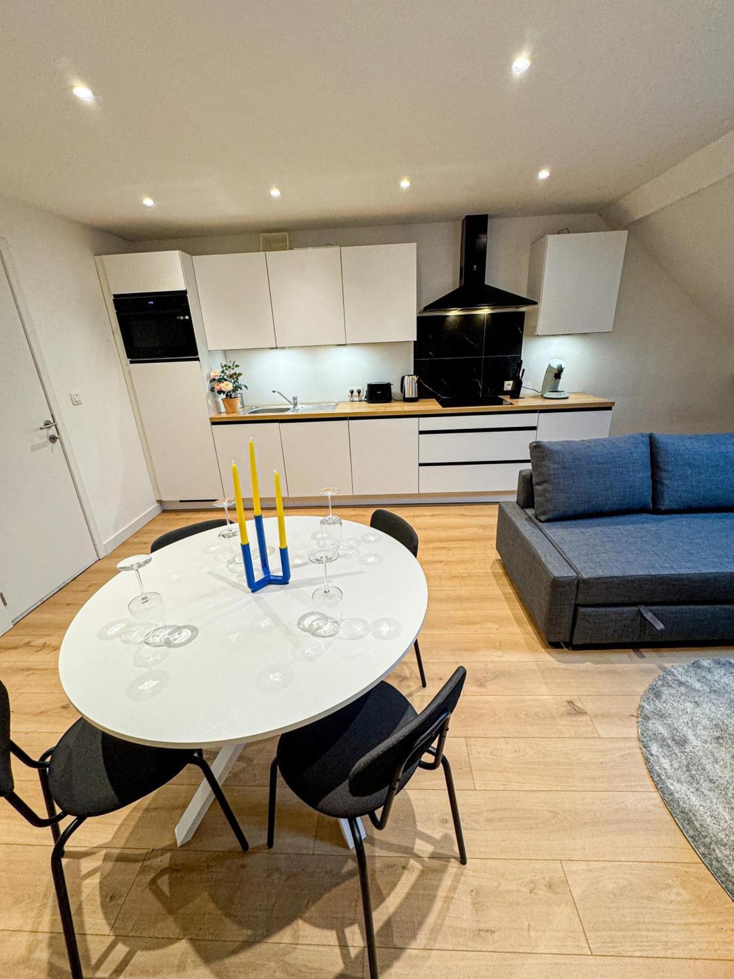 Appartement Chic & Modern 1br & 1lr Apt, 12 Min Walk To Rabot
